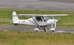 G-KIMS @ EGFH - Resident Ikarus operated by Gower Flight Centre. - by Roger Winser