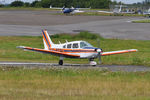 G-BFNI @ EGFH - Resident Warrior II operated by Cambrian Flying Club. - by Roger Winser