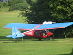 G-REDZ @ EGHP - Parked at Popham Airfield, Hants - by Chris Holtby