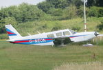 G-NEON @ EGHP - Parked at Popham Airfield, Hants - by Chris Holtby