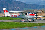 HB-CIW @ LSPV - HB-CIW   R/Cessna F.152 [1980] (Motorfluggruppe Zurich) Wangen/Lachen~HB 06/04/2009 - by Ray Barber
