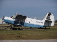 HR-ARK @ ENW - Still sitting idle at the Kenosha, WI Airport - by Jeff Seznak