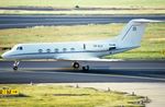 VR-BJV @ EDDL - Uniexpress Jet Services Ltd GII arriving. Former5N-AML and D-AFKG - by FerryPNL