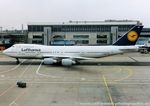 D-ABYR @ EDDF - Boeing 747-230B(M) - LH DLH Lufthansa 'Nordrhein-Westfalen'- 21643 - D-ABYR - 03.1999 - FRA - by Ralf Winter
