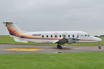 F-GUPE @ EGSH - Leaving Norwich for Esbjerg. - by keithnewsome
