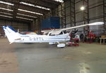 G-BPTL @ EGMA - Undergoing maintenance in the hangar at Fowlmere Airfield, Cambs. - by Chris Holtby