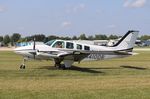 N410DR @ KOSH - Beech 58TC