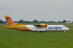 G-OATR @ EGSH - Departing from Norwich. - by Graham Reeve