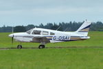 G-OSAI @ EGSH - Leaving Norwich for North Weald. - by keithnewsome