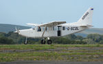 G-SCOL @ EGFH - Temporary resident Airvan jump ship. - by Roger Winser