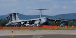 87-0033 @ KCEF - Clearing the ramp and tucking all these C-5's off out of the way - by Topgunphotography