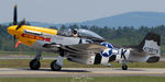 N119H @ KCEF - NEVERMISS taxing back to the WWII Ramp - by Topgunphotography