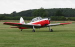 G-BFAW - Arriving at Little Gransden Airshow 2021 to take part as one of the Red Sparrows display team - by Chris Holtby