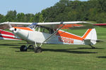 N2819M @ GYL - 1946 Piper PA-12, c/n: 12-1174, EAA Chapter 1658 Annual Sweet Corn & Bratwurst Fly In - by Timothy Aanerud