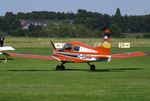 D-EEHA @ EDKB - Grumman American AA-5 Traveler at the 2021 Grumman Fly-in at Bonn-Hangelar airfield - by Ingo Warnecke