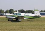 N33ZZ @ KOSH - Mooney M20C