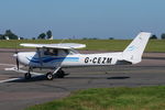 G-CEZM @ EGSH - Just landed at Norwich. - by Graham Reeve