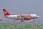VT-KFI @ VABB - VT-KFI   Airbus A319-131 [2634] (Kingfisher Airlines) Mumbai-Chhatrapati Shivaji Int'l~VT 02/03/2008 - by Ray Barber
