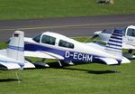 D-ECHM @ EDKB - Grumman American AA-5 Traveler at the 2021 Grumman Fly-in at Bonn-Hangelar airfield - by Ingo Warnecke