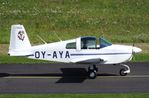 OY-AYA @ EDKB - American Aviation AA-1 Yankee at the 2021 Grumman Fly-in at Bonn-Hangelar airfield - by Ingo Warnecke