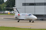 OE-FAT @ EGSH - Parked at Norwich, arrived from Stansted. - by keithnewsome