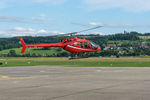 HB-ZWE @ LSZG - Hoovering at Grenchen