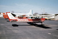 N50282 @ STL - Cessna N50282 at Lambert Field, St. Louis. MO in 1971 - by John Handy