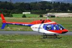 D-HIPY @ EDKB - Bell 206B JetRanger III of Air Lloyd at Bonn-Hangelar airfield during the Grumman Fly-in 2021 - by Ingo Warnecke