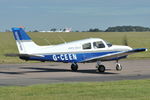 G-CEEN @ EGSH - Leaving Norwich for North Weald. - by keithnewsome
