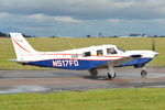 N517FD @ EGSH - Leaving Norwich. - by keithnewsome