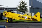 N59TS @ EDKB - Canadian Car & Foundry Harvard Mk4 (North American T-6) at Bonn-Hangelar airfield during the Grumman Fly-in 2021 - by Ingo Warnecke