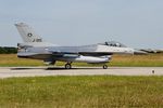 J-015 @ LFRJ - Fokker F-16A Fighting Falcon, Taxiing to flight line, Landivisiau Naval Air Base (LFRJ) Tiger Meet 2017 - by Yves-Q