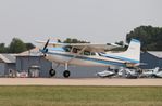 N2923K @ KOSH - Cessna 180K - by Mark Pasqualino