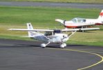 D-ETTL @ EDKB - Cessna 172R Skyhawk at Bonn-Hangelar airfield during the Grumman Fly-in 2021 - by Ingo Warnecke