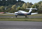 G-BOJI @ EGLK - Piper PA-28RT-201 at Blackbushe. Ex N2919X - by moxy