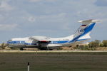 RA-76503 @ LMML - Ilyushin IL-76TD RA-76503 Volga Dnepr Air - by Raymond Zammit