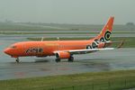 ZS-SJN @ FAJS - Nice livery in heavy rain. - by Koala