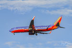 N8616C @ KALB - Southwest commercial flight on approach to KALB runway 01 at 7:11 pm - by Jerry Boehm