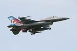 FA-86 @ LFRJ - SABCA F-16AM Fighting Falcon, Take off rwy 27, Landivisiau naval air base (LFRJ) - by Yves-Q