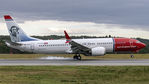 EI-FYB @ ENBR - Landing rwy. 17 at Bergen airport Flesland. - by Martin Alexander Skaatun