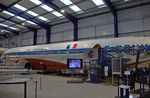 F-BGNX - Air France Comet fuselage preserved at the de Havilland Aircraft Museum, London Colney, Herts. - by Chris Holtby