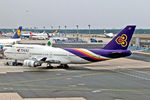 HS-TGJ @ EDDF - HS-TGJ   Boeing 747-4D7 [24459] (Thai Airways International) Frankfurt Int~D 09/09/2005 - by Ray Barber