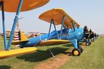 N1714M @ KGBG - At the Stearman Fly In - by Glenn E. Chatfield