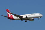 VH-VZV @ YPPH - Boeing 737-800 cn 34189 Ln 3856. Qantas VH-VZV Palm Cove final rwy 21 YPPH 28 March 2021 - by kurtfinger