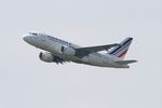 F-GUGE @ LFPG - Airbus A318-11, Climbing from rwy 08L, Roissy Charles De Gaulle airport (LFPG-CDG) - by Yves-Q