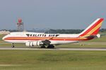 N741CK @ KCVG - Kalitta 747-400 conversion - by Florida Metal