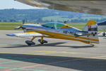 HB-MGA @ LSZG - Beside a DC-3 at Grenchen
