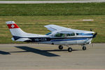 HB-CCR @ LSZG - On the way to holding position 06 at Grenchen. - by sparrow9