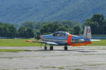 HB-RCD @ LSZL - At Locarno-Magadino, where it has been used for the formation of Swiss AF-pilots.