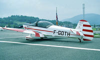 F-GDTH @ LFLI - At the Annemasse airport - by Guillaume de Syon